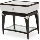 AICO Michael Amini Paris Chic Rectangular End Table/ Nightstand