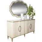 AICO Michael Amini London Place Sideboard with Wall Mirror (Promo)