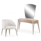 AICO Michael Amini Malibu Crest 3PC-Vanity Set - Blush