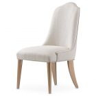 AICO Michael Amini Malibu Crest Assembled Side Chair - Chardonnay