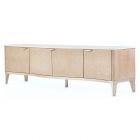 AICO Michael Amini Malibu Crest TV Console - Blush (Promo)