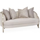AICO Michael Amini Malibu Crest Loveseat - Chardonnay (Promo)