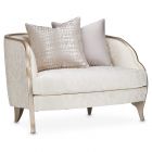 AICO Michael Amini Malibu Crest Chair and Half - Chardonnay (Promo)