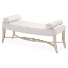 AICO Michael Amini Malibu Crest Bench - Chardonnay