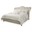 AICO Michael Amini Villa Cherie Eastern King Upholstered Bed - Caramel (Promo)