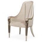 AICO Michael Amini Villa Cherie Arm Chair - Hazelnut