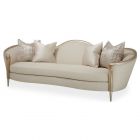AICO Michael Amini Villa Cherie Sofa - Pearl