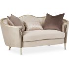 AICO Michael Amini Villa Cherie Loveseat - Hazelnut (Promo)
