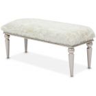 AICO Michael Amini Glimmering Heights Rectangular Bench (CL1A) - CLEARANCE SALE