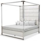AICO Michael Amini State St. Metal Canopy Bed, Queen (CL1A) - CLEARANCE SALE
