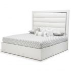 AICO Michael Amini State St. Upholstered Panel Bed, California King (CL1A) - CLEARANCE SALE