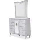 AICO Michael Amini Melrose Plaza Dresser with Mirror (CL1A) - CLEARANCE SALE