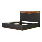 AICO Michael Amini Kayner Eastern King Bed in Charcoal