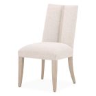 AICO Michael Amini Lotus Bay Dining Side Chair in Sand