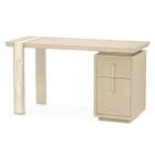 AICO Michael Amini Lotus Bay Vanity Desk in Sand