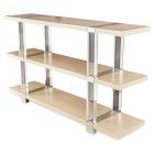 AICO Michael Amini Laguna Ridge Console Table - Washed Oak (CL1A) - CLEARANCE SALE