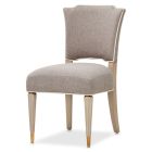 AICO Michael Amini St. Charles Vanity Chair in Dove Gray (Promo)