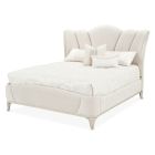 AICO Michael Amini La Marisia California King Bed in Creamy Pearl