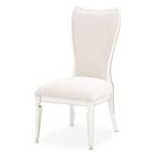 AICO Michael Amini La Marisia Dining Side Chair in Creamy Pearl (Promo)