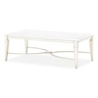 AICO Michael Amini La Marisia Cocktail Table in Creamy Pearl (Promo)