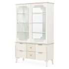 AICO Michael Amini La Marisia Display Cabinet in Creamy Pearl (Promo)
