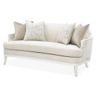 AICO Michael Amini La Marisia Loveseat in Light Champagne (Promo)