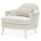 AICO Michael Amini La Marisia Matching Accent Chair in Light Champagne (Promo)