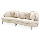 AICO Michael Amini Camellia Field Caramel 2-Piece Sofa - Cornsilk/Champagne (Promo)