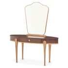 AICO Michael Amini Camellia Field Vanity with Mirror in Warm Pecan (Promo)