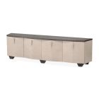 AICO Michael Amini Fantosini Media Cabinet in Silver Mist (Promo)