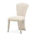 AICO Michael Amini Fantosini Vanity Chair in Silver Mist (Promo)