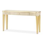 AICO Michael Amini La Terrazza Console Table in Silver Mist