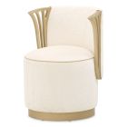 AICO Michael Amini La Terrazza Vanity Chair in Creamy Pearl