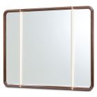 AICO Michael Amini Mason Park Dresser Mirror with LED Lighting in Umber (Promo)