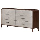 AICO Michael Amini Houston Dresser in Walnut