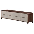 AICO Michael Amini Houston Media Cabinet in Walnut (Promo)