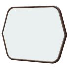 AICO Michael Amini Houston Wall Mirror in Walnut