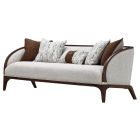 AICO Michael Amini Houston Sofa in Walnut (Promo)