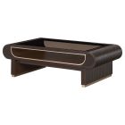 AICO Michael Amini West Kensington Cocktail Table in Medium Espresso