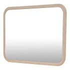 AICO Michael Amini West Kensington Wall Mirror, Sea Salt Caramel
