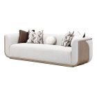 AICO Michael Amini West Kensington Sofa, Sea Salt Caramel