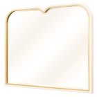 AICO Michael Amini Scotts Square Dresser Mirror in Light Champagne (Promo)