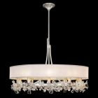 Fine Art Azu 34.5" Round Chandelier in Silver - 915240-12ST
