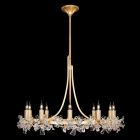 Fine Art Azu 34.5" Round Chandelier in Gold - 915240-2ST