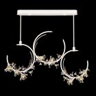 Fine Art Azu 55" Linear Pendant in White - 915340-3ST