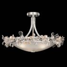 Fine Art Azu 25.25" Flush Mount - Silver