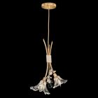 Fine Art Azu 11" Round Drop Light in Gold - 916740-2ST