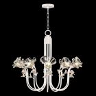 Fine Art Azu 35.5" Round Chandelier in White - 917540-3ST