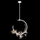 Fine Art Azu 19" Linear Pendant in White - 918040-3ST