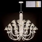 Fine Art Azu 56.5" Round Chandelier - Silver